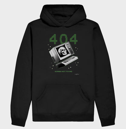 Moletom com capuz 404 Human not found