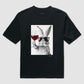 Camiseta oversized Sommelier Bunny
