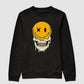 Moletom gola careca Happy Dead