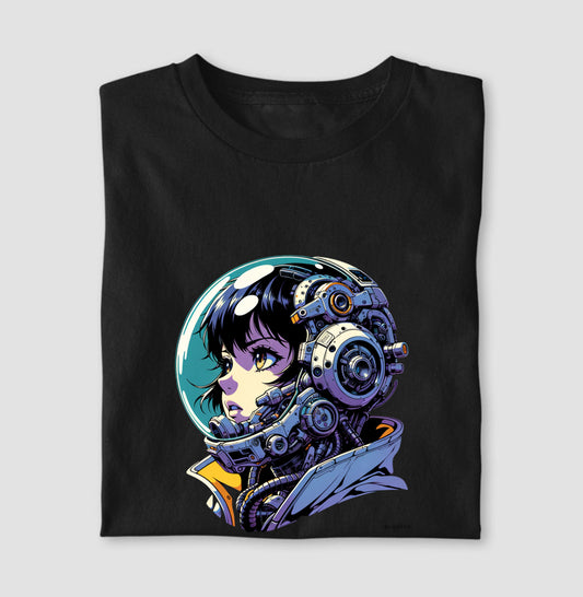 Camiseta tradicional Astronauta futurista