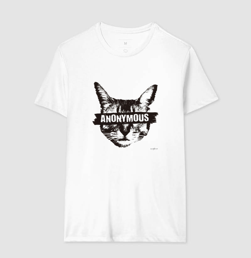 Camiseta tradicional Anonymous Cat