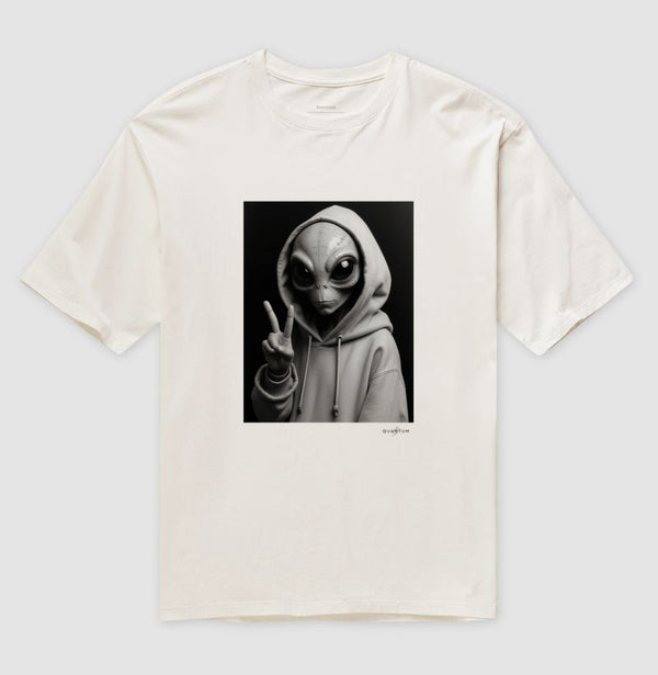 Camiseta oversized Vibe de Outro Planeta