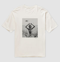 Camiseta oversized Alien Love
