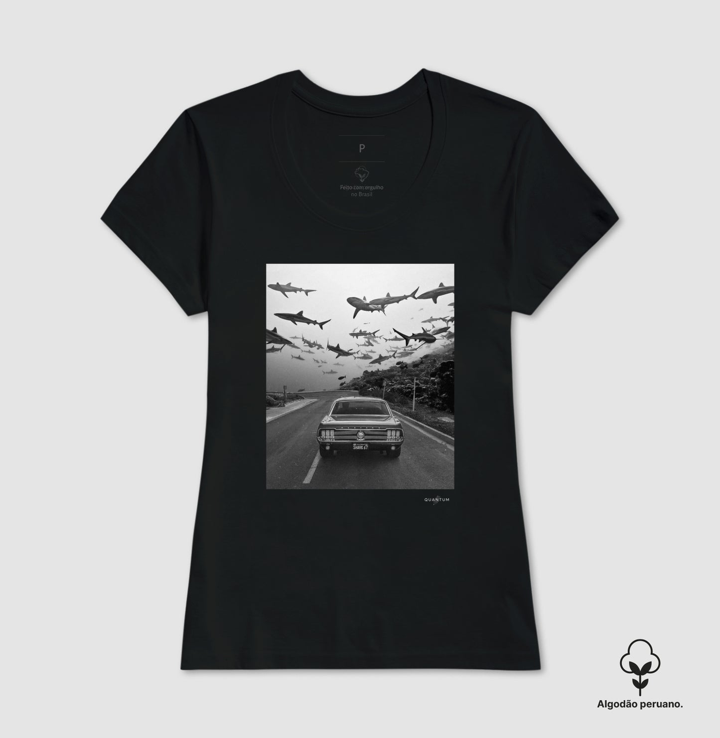 Camiseta Premium Shark Road