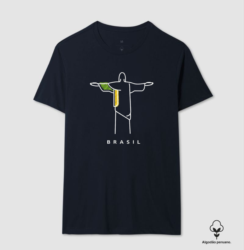 Camiseta Premium Deus é Brasileiro