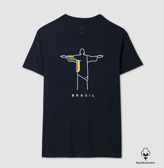 Camiseta Premium Deus é Brasileiro