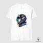 Camiseta premium astronauta futurista