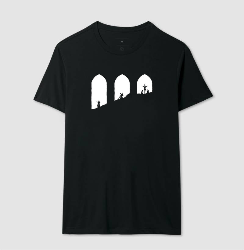 Camiseta tradicional Paixão de Cristo