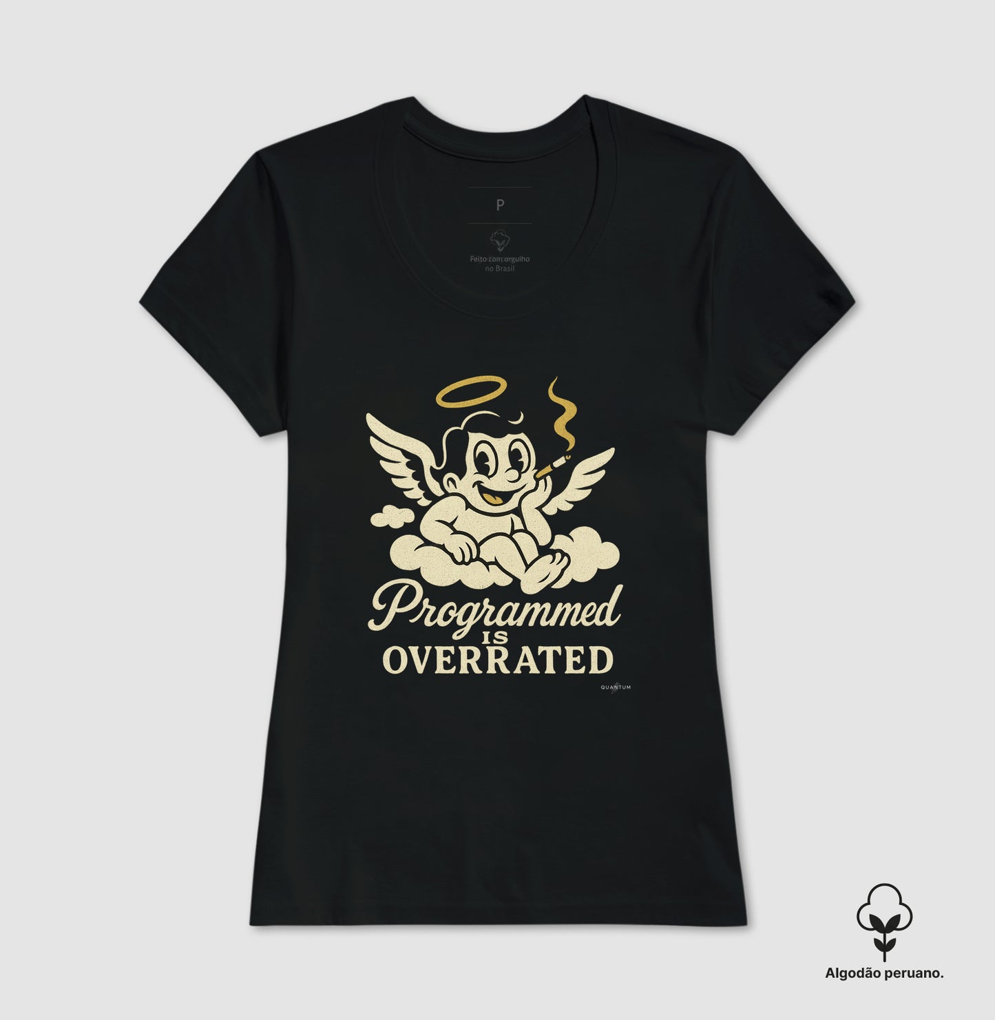 Camiseta premium Programmed is overrated