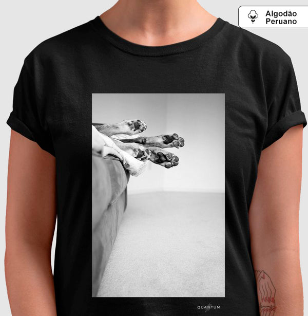 Camiseta premium Patinhas