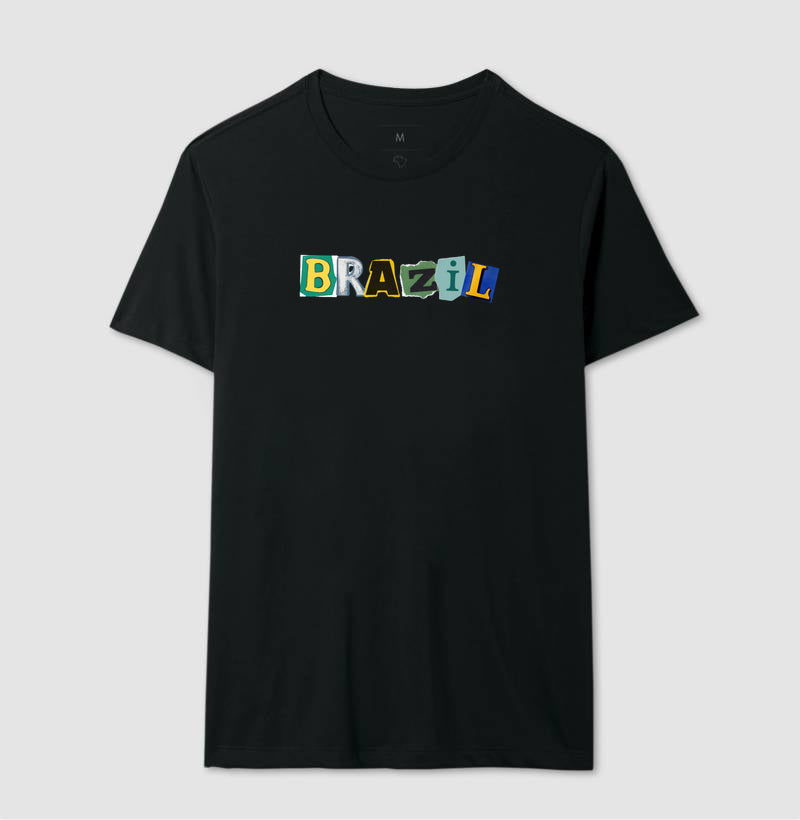 Camiseta Tradicional Colagem
